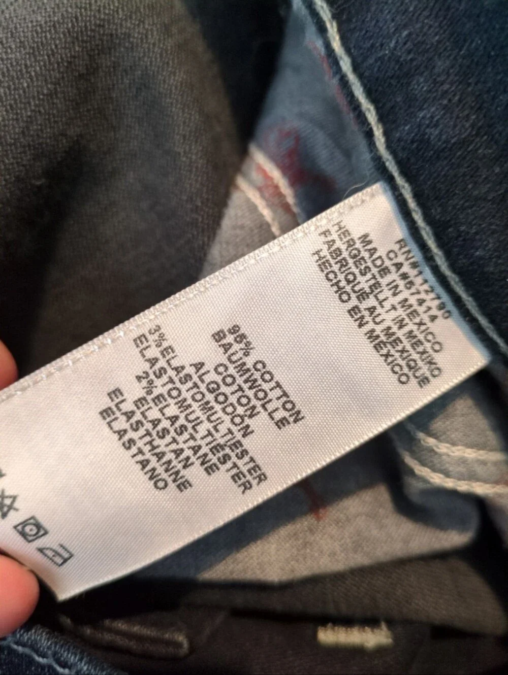 True religion relaxed skinny jeans